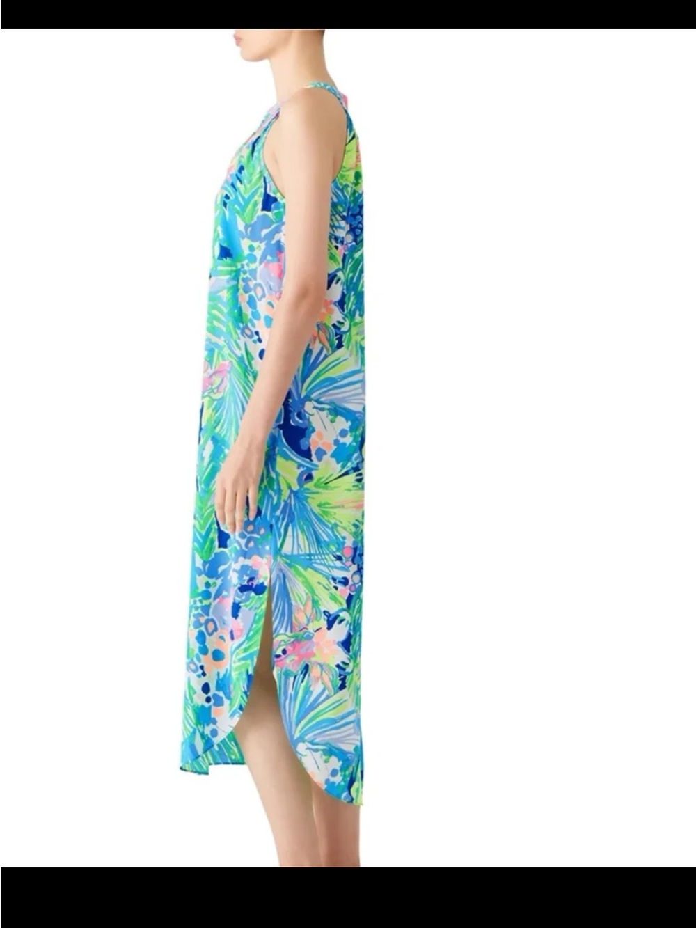 Lilly Pulitzer Bailey Floral Maxi Dress 100% Silk
size Small - Picture 4 of 12
